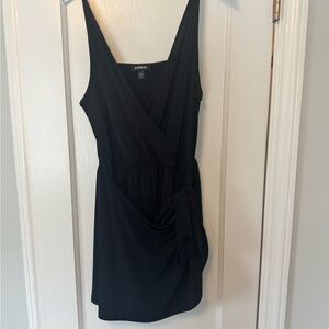 Express Elegant Black Mini Romper